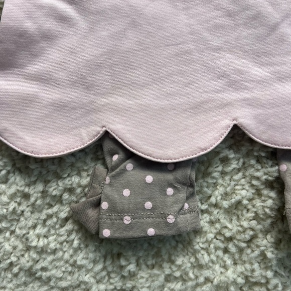 JILLIANS CLOSET GIRLS 2 PIECE PANTS/TOP SET SO SWEET SIZE 0-3 MONTHS NWT - Picture 3 of 14